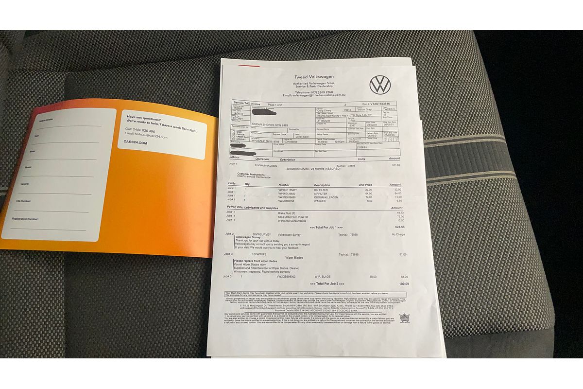 2021 Volkswagen T-Roc 110TSI Style A11