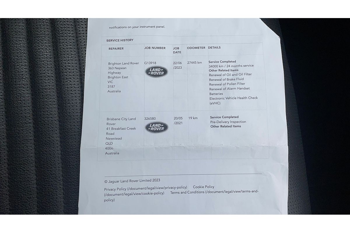2021 Land Rover Discovery Sport P250 R-Dynamic SE L550