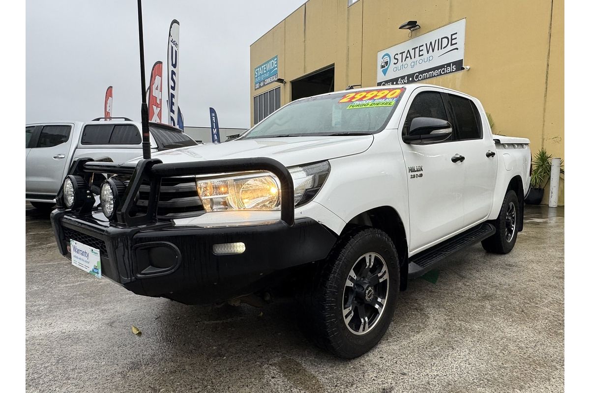 2017 Toyota Hilux SR (4x4) GUN126R MY17 4X4