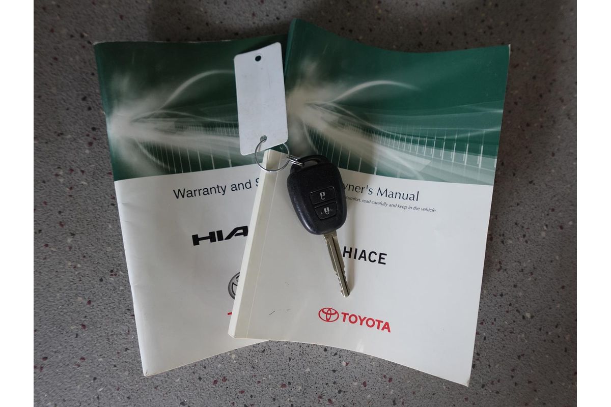 2015 Toyota Hiace Commuter KDH223R ELWB High Roof