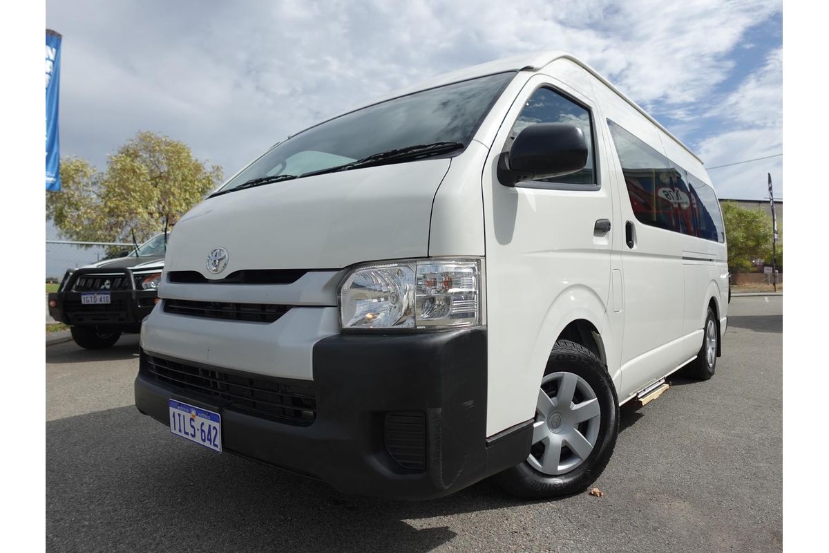 2015 Toyota Hiace Commuter KDH223R ELWB High Roof