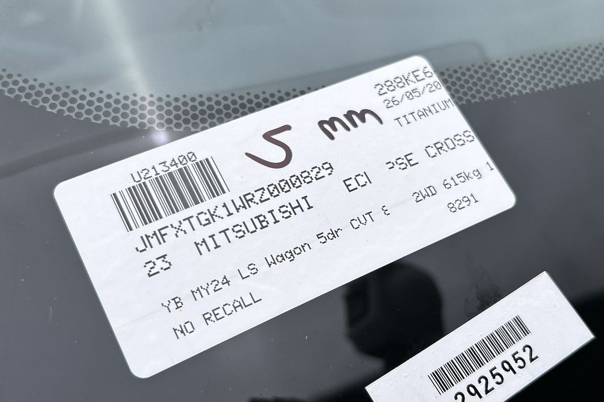 2023 Mitsubishi Eclipse Cross LS YB