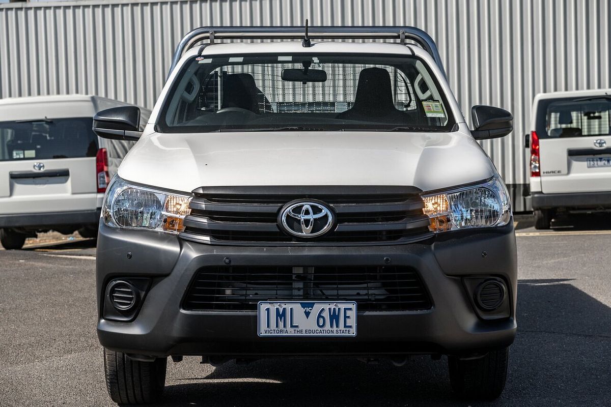2018 Toyota Hilux Workmate TGN121R MY17 Rear Wheel Drive