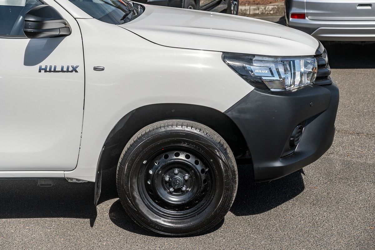 2018 Toyota Hilux Workmate TGN121R MY17 Rear Wheel Drive