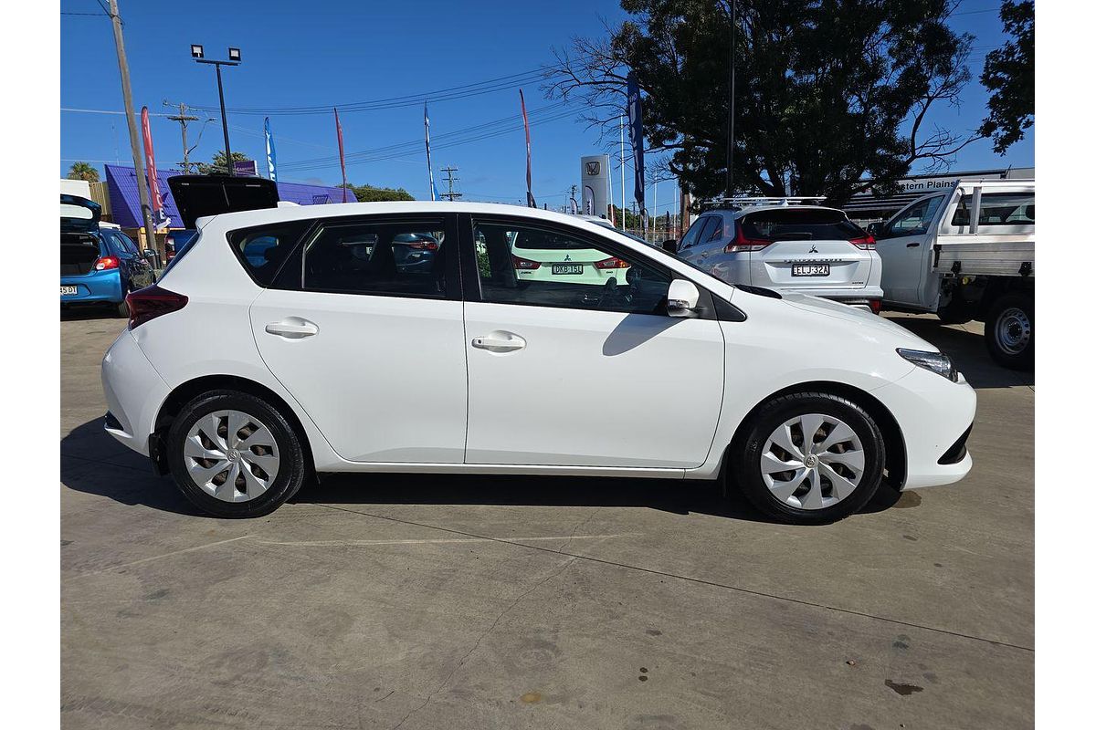 2016 Toyota Corolla Ascent ZRE182R