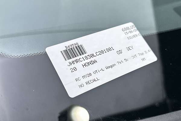2020 Honda Odyssey VTi 5th Gen