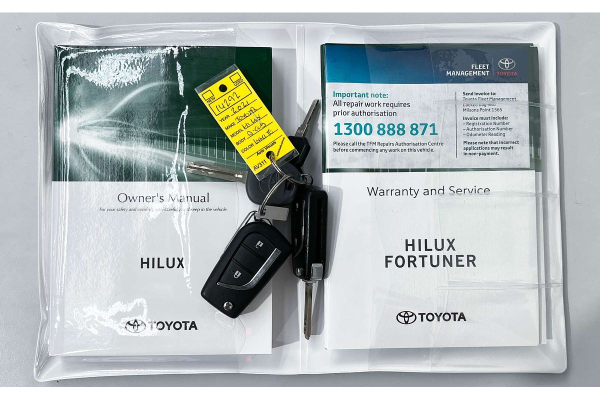 2021 Toyota Hilux SR GUN126R 4X4
