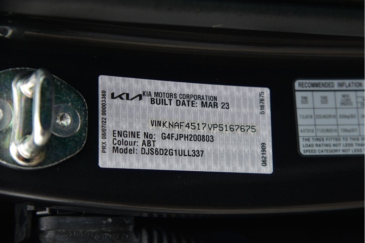 2023 Kia Cerato GT BD
