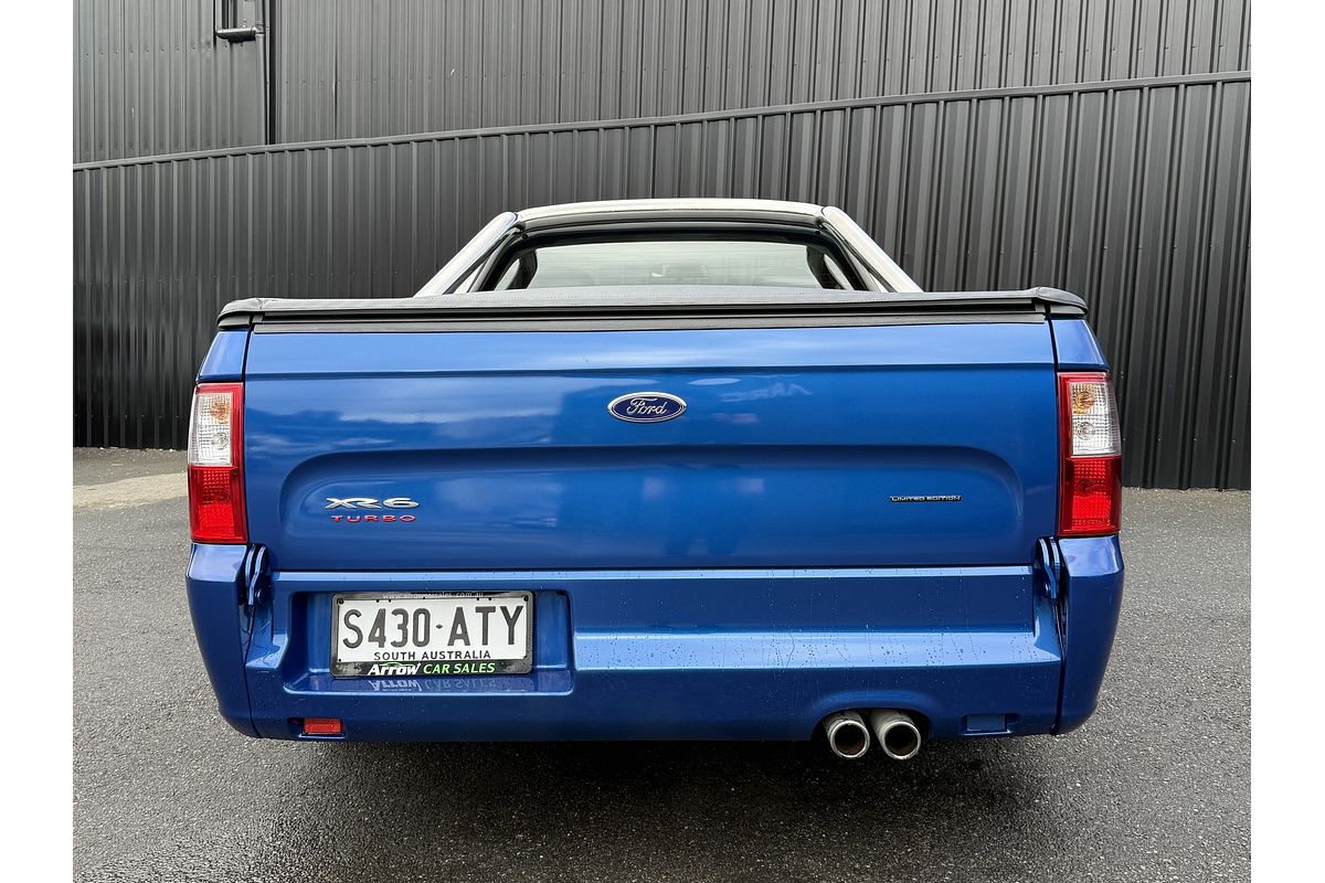 2012 Ford Falcon Ute XR6 Turbo Limited Edition FG MkII Rear Wheel Drive