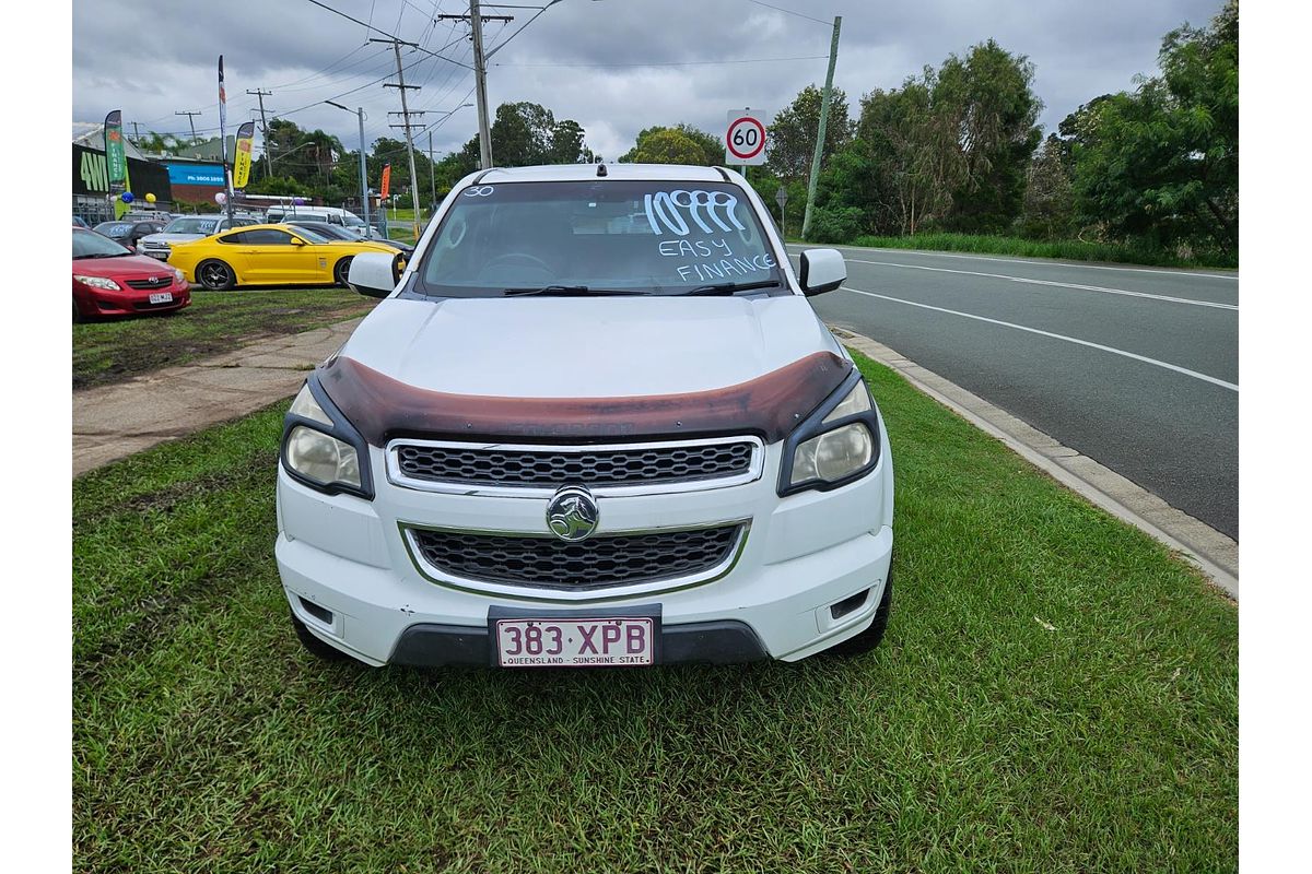 2012 Holden Colorado LX RG Rear Wheel Drive