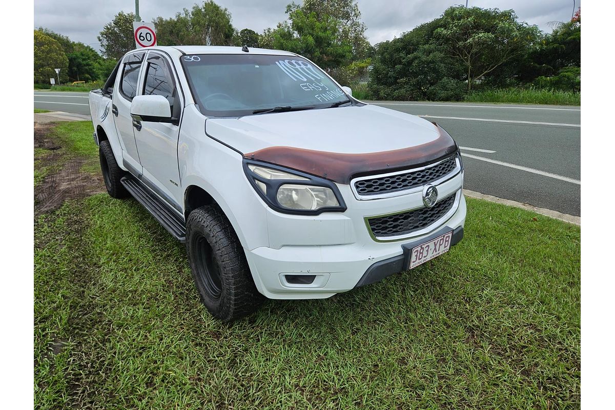 2012 Holden Colorado LX RG Rear Wheel Drive