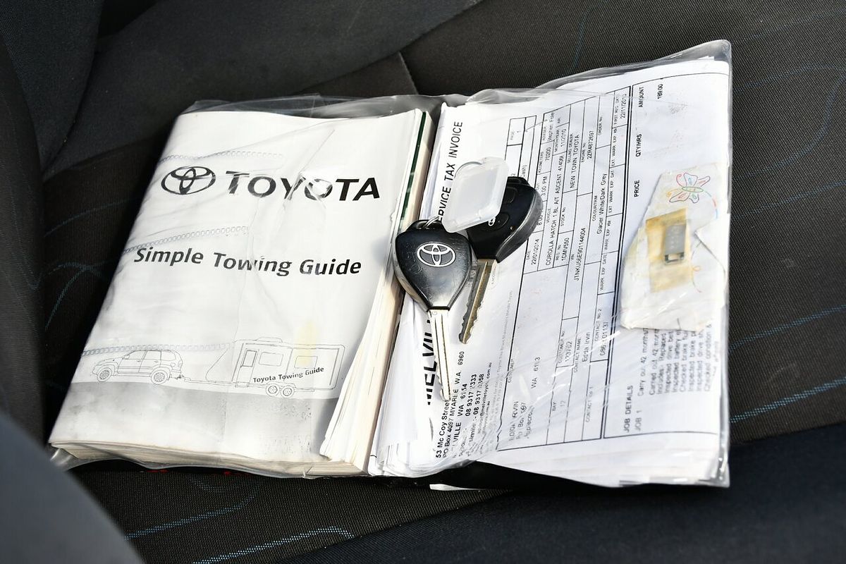 2010 Toyota Corolla Ascent ZRE152R
