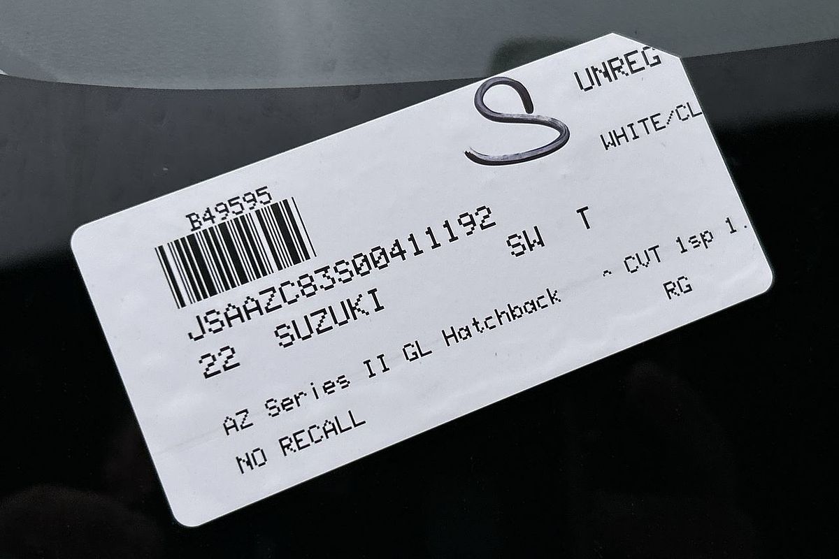 2022 Suzuki Swift GL AZ Series II