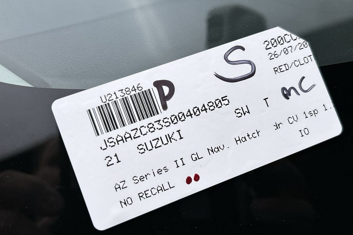 2021 Suzuki Swift GL Navigator AZ Series II