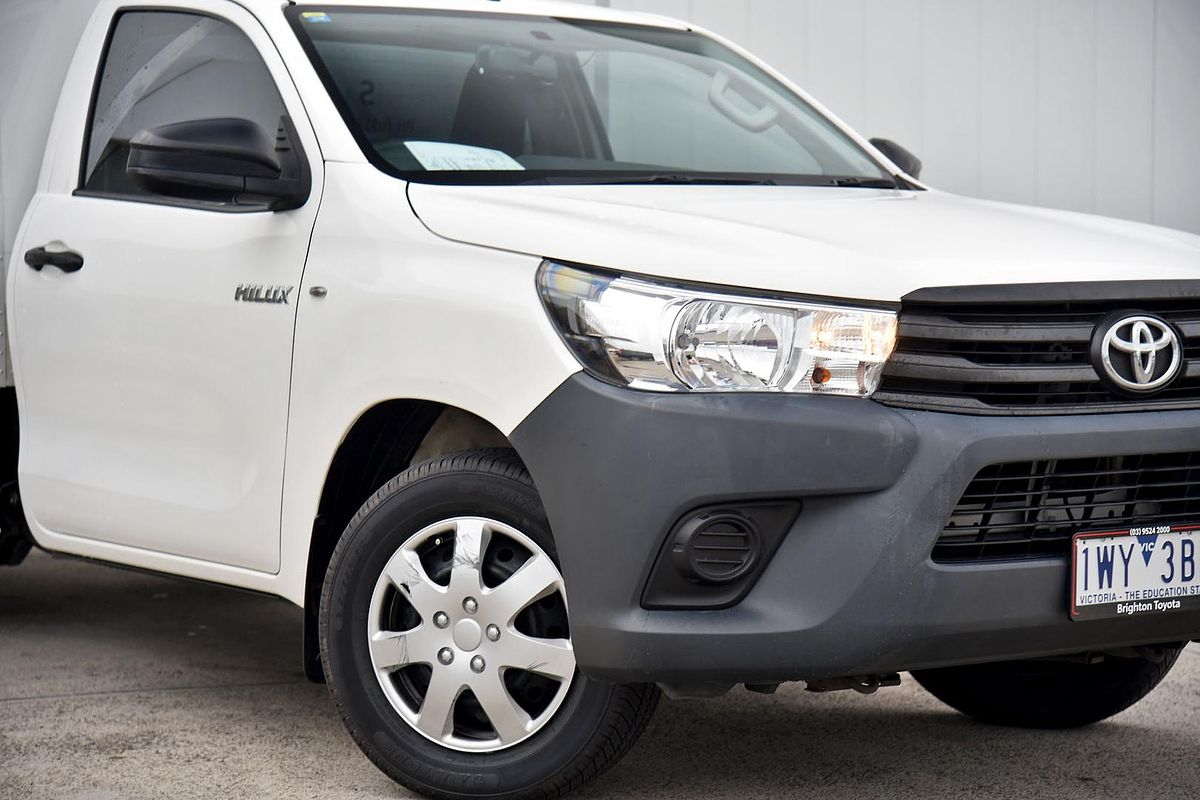2019 Toyota Hilux Workmate TGN121R Rear Wheel Drive