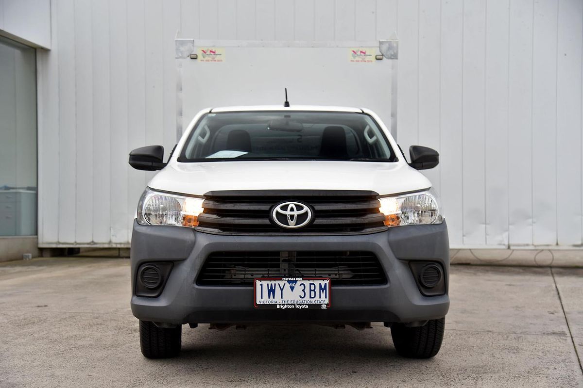 2019 Toyota Hilux Workmate TGN121R Rear Wheel Drive