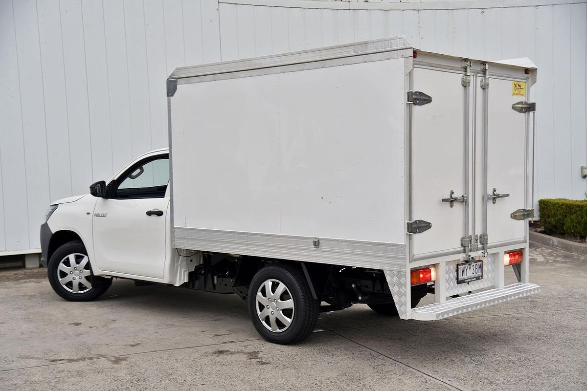 2019 Toyota Hilux Workmate TGN121R Rear Wheel Drive