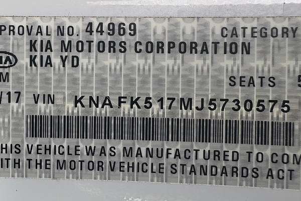 2017 Kia Cerato YD MY18