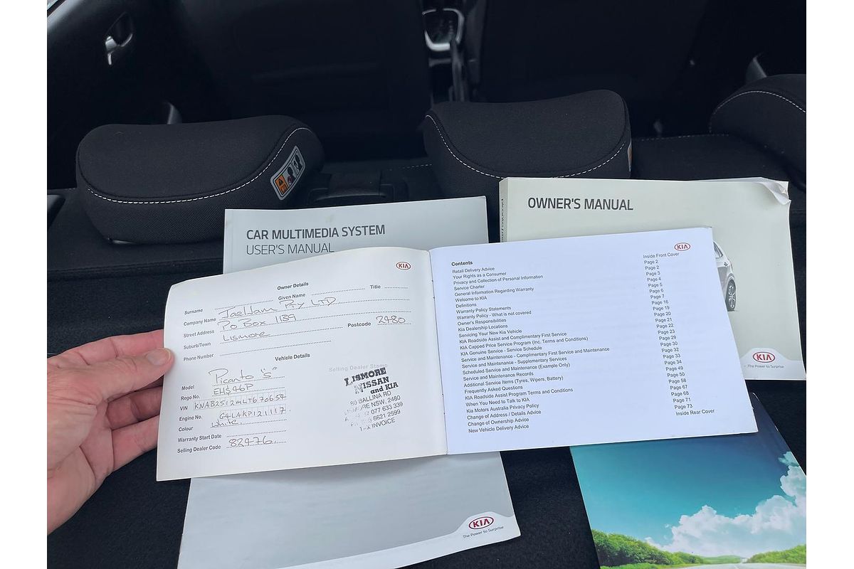 2020 Kia Picanto S JA
