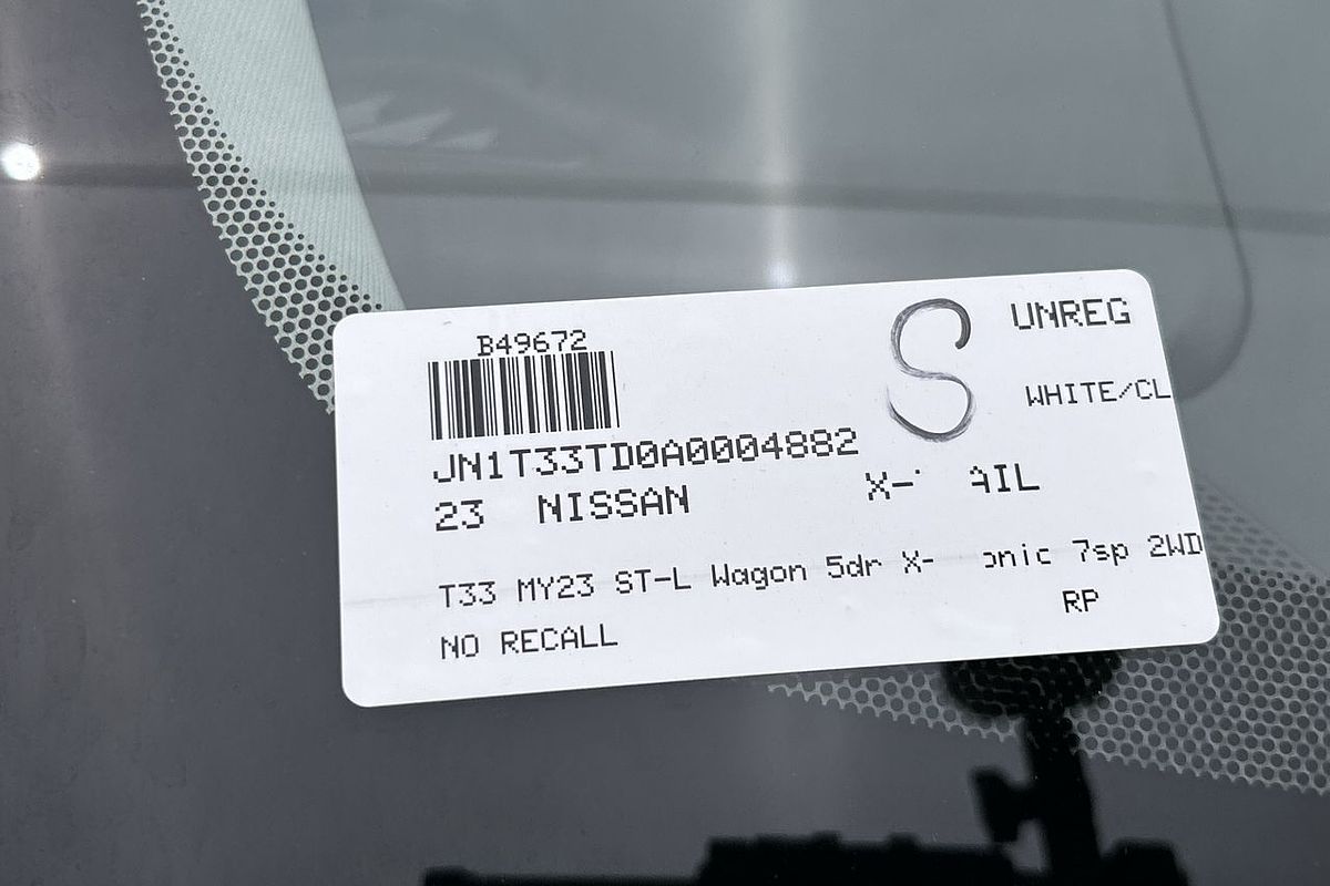 2023 Nissan X-TRAIL ST-L T33