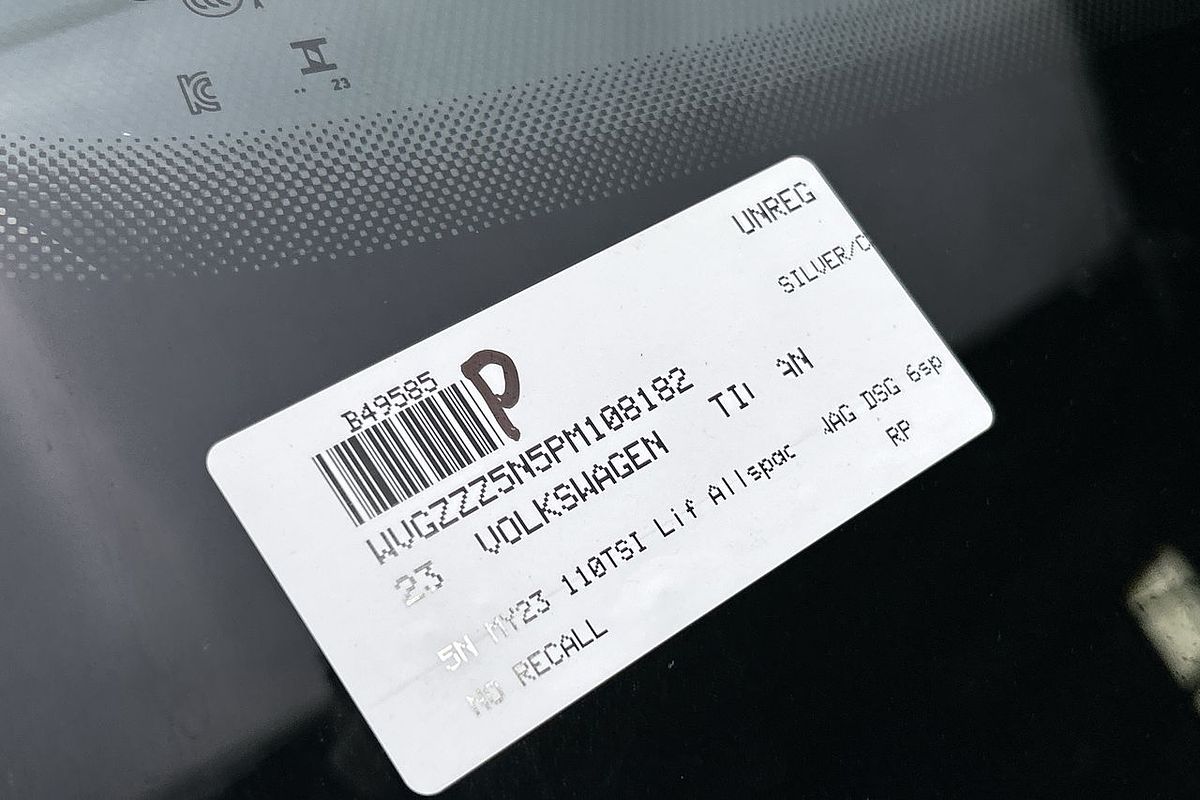 2023 Volkswagen Tiguan 110TSI Life Allspace 5N