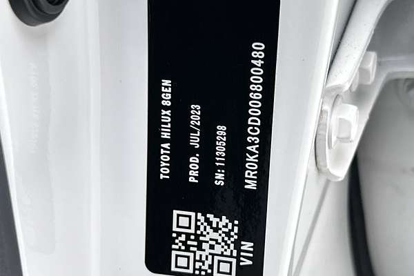2023 Toyota Hilux SR GUN126R 4X4