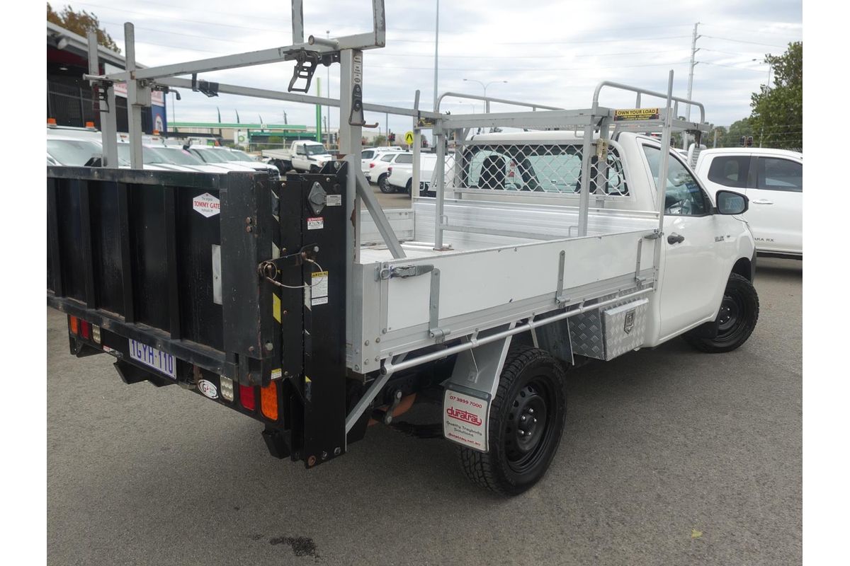 2019 Toyota Hilux Workmate TGN121R Rear Wheel Drive