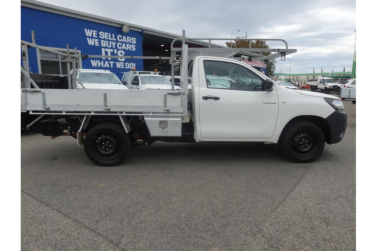 2019 Toyota Hilux Workmate TGN121R Rear Wheel Drive