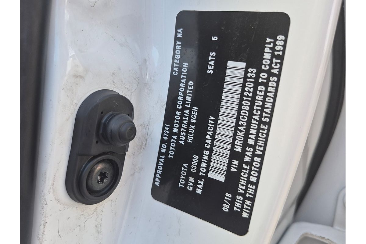 2018 Toyota Hilux GUN126R MY19