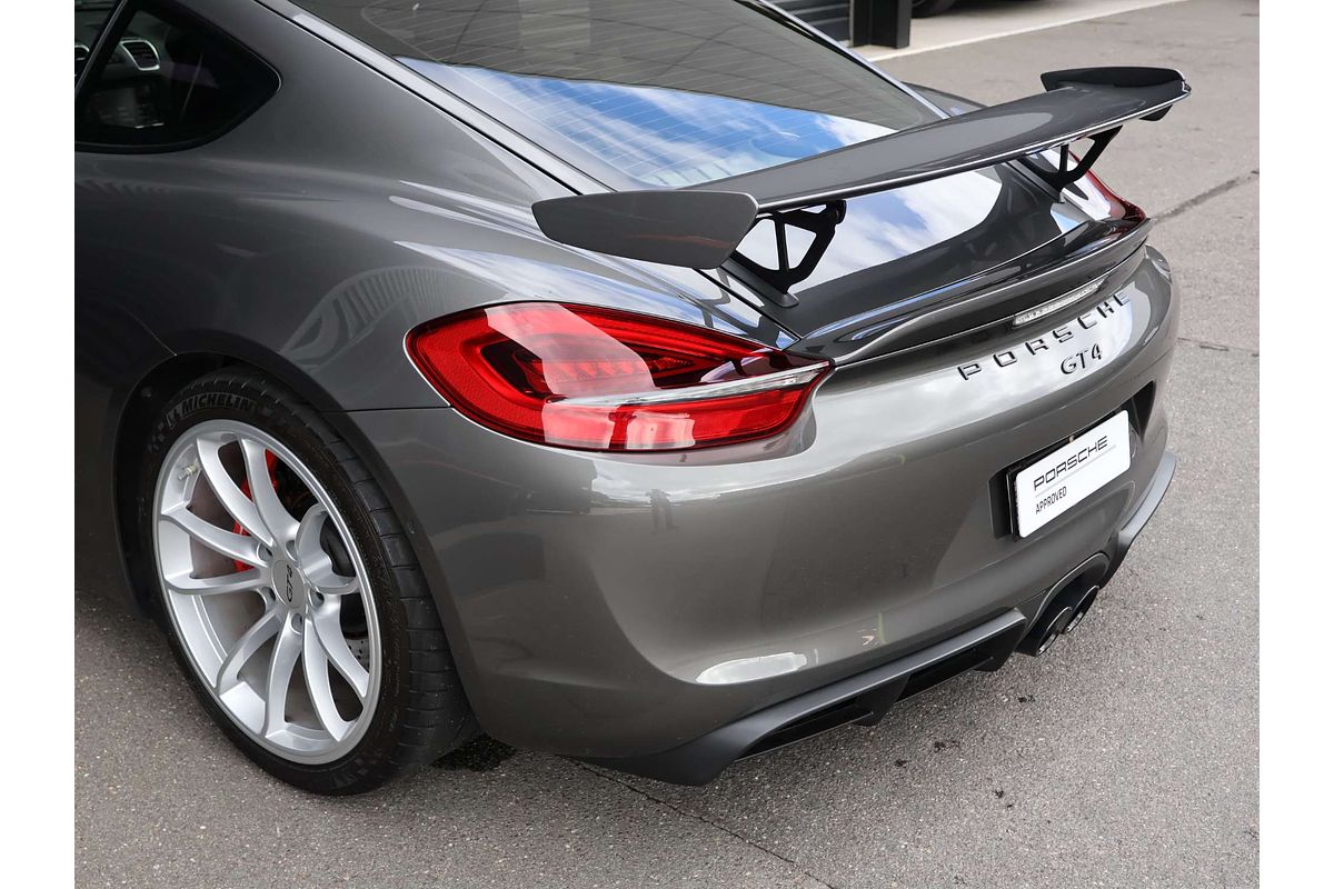 2016 Porsche Cayman GT4 981