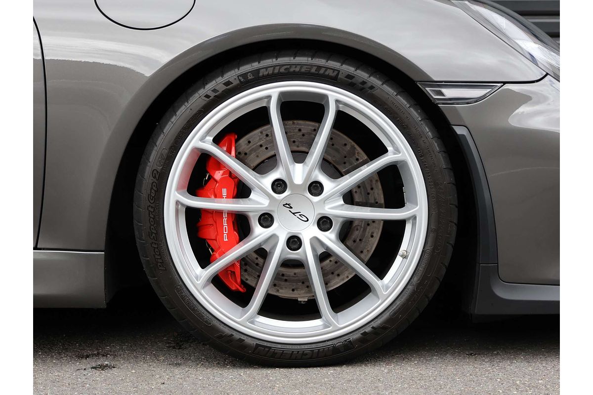 2016 Porsche Cayman GT4 981