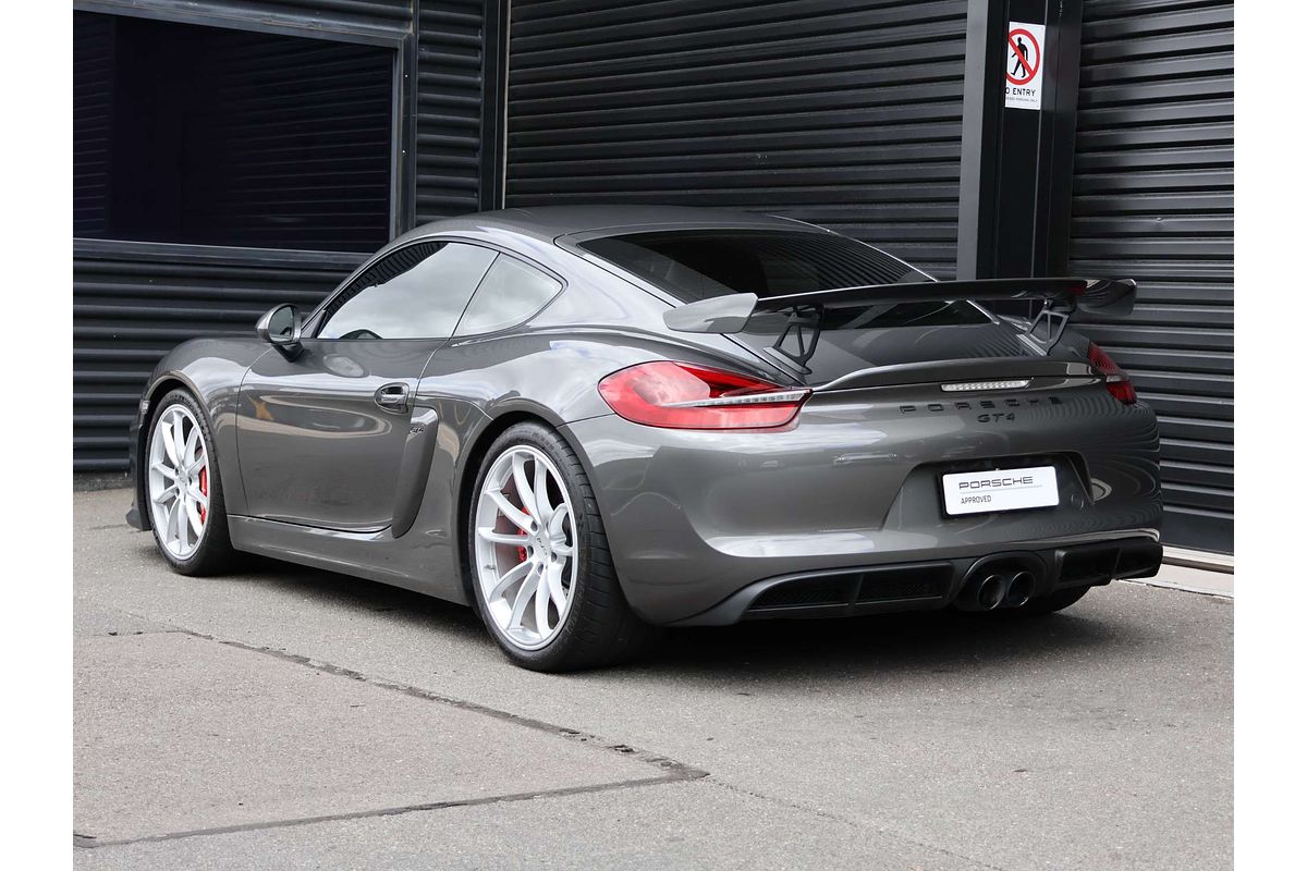 2016 Porsche Cayman GT4 981