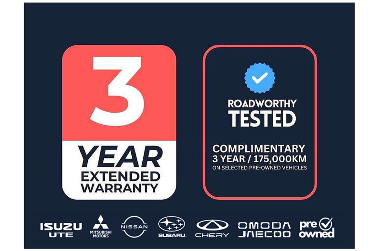 2019 Isuzu D-MAX SX High Ride Rear Wheel Drive