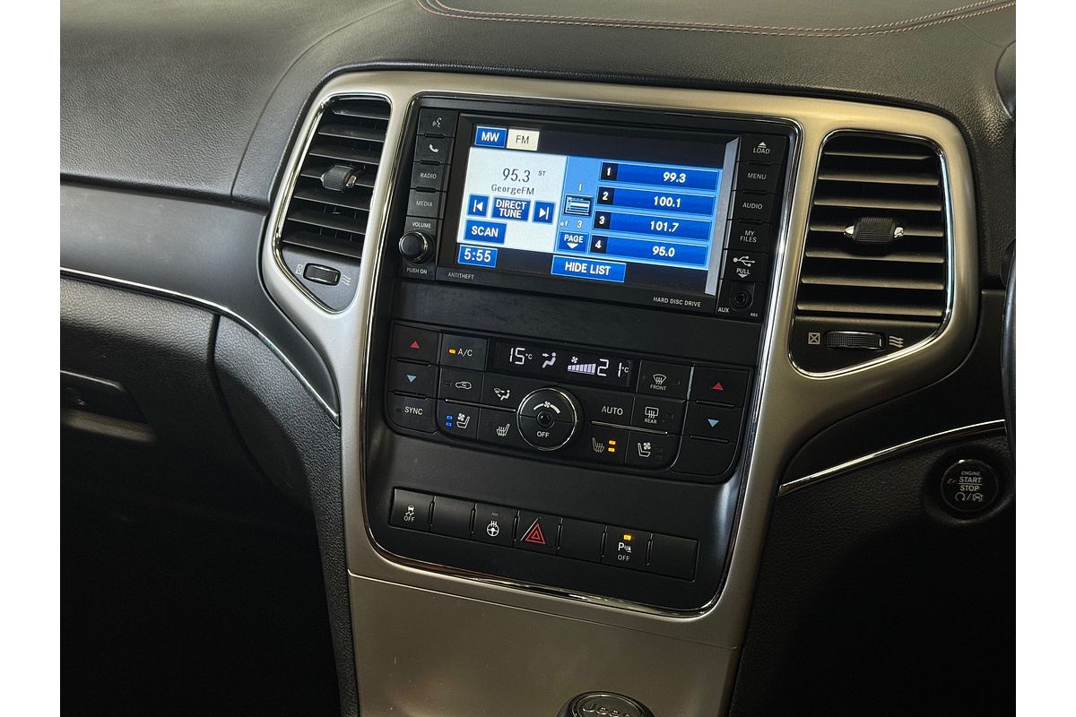 2012 Jeep GRAND CHEROKEE Overland 3.6L Petrol 4WD