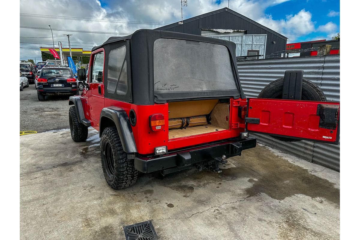 1996 Jeep WRANGLER SPORT MANUAL