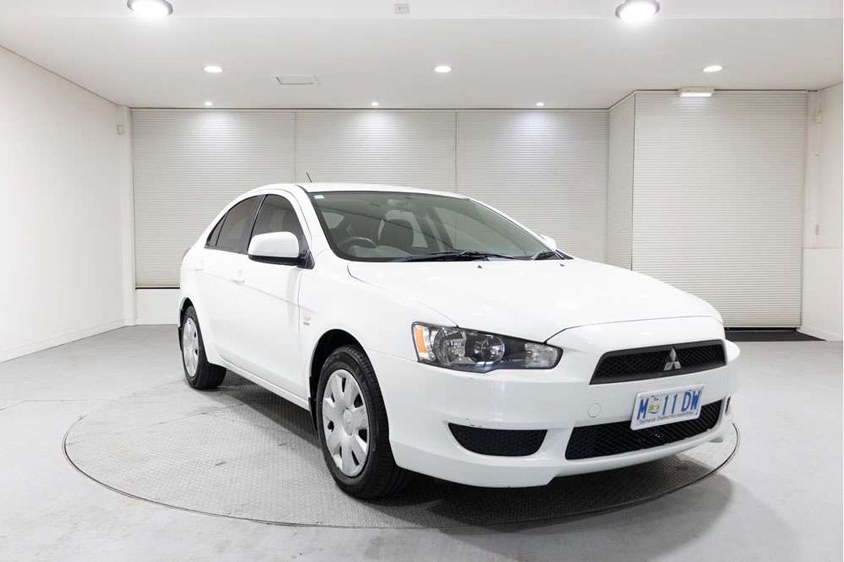 2010 Mitsubishi LANCER ES SPORTBACK CVT AUTO 6 SP SEQUENTIAL 5D HATCHBACK 4CYL 
