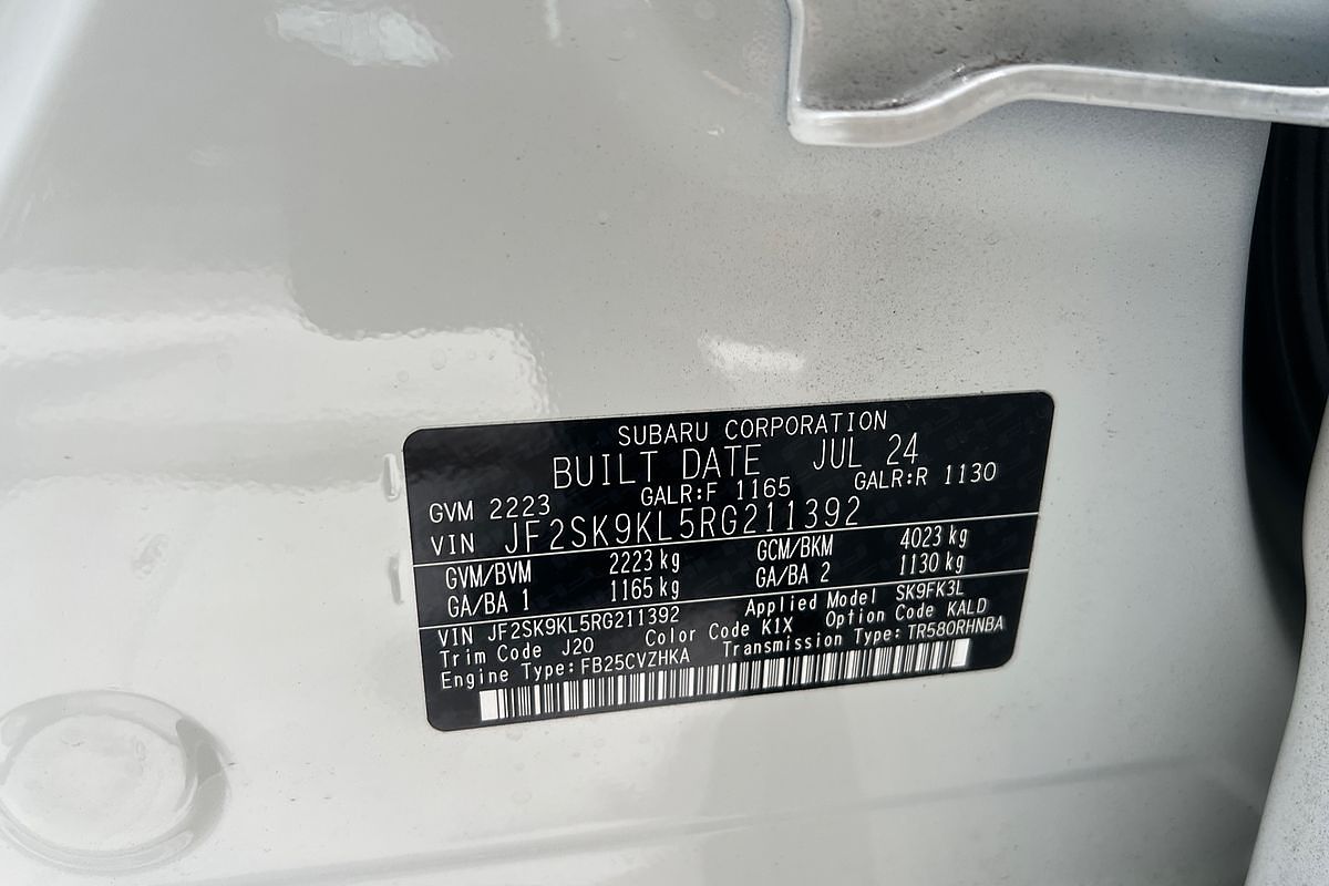 2024 Subaru Forester 2.5i-L S5