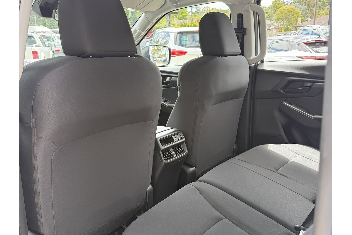 2025 Isuzu D-MAX SX High Ride Rear Wheel Drive