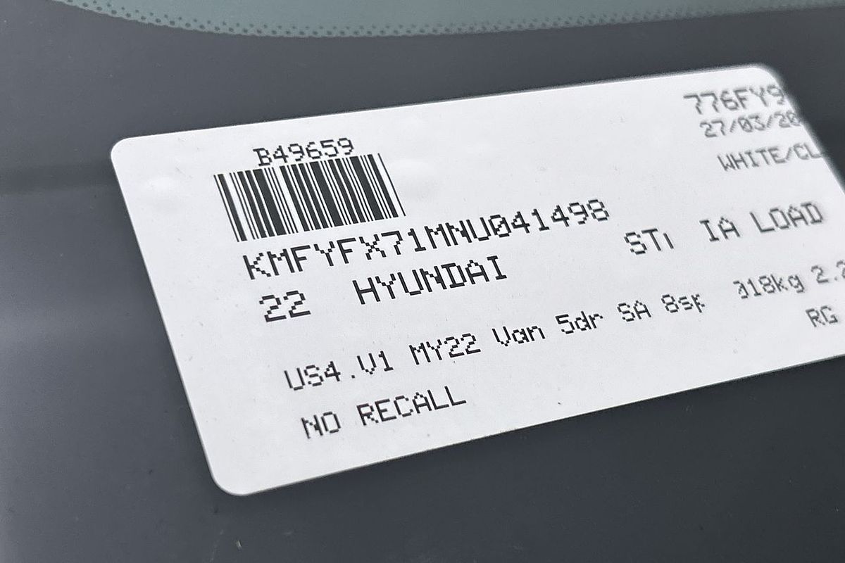 2022 Hyundai STARIA LOAD US4.V1