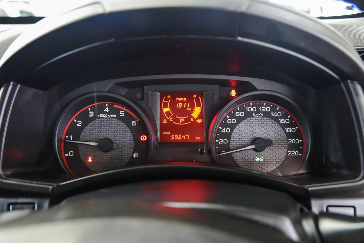2019 Isuzu D-MAX SX High Ride Rear Wheel Drive