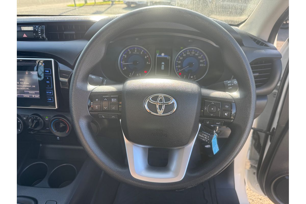 2020 Toyota Hilux Workmate TGN121R Rear Wheel Drive