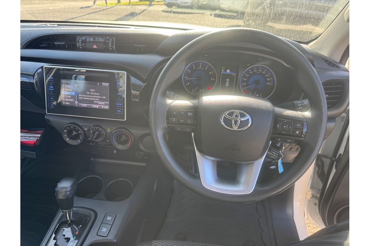 2020 Toyota Hilux Workmate TGN121R Rear Wheel Drive