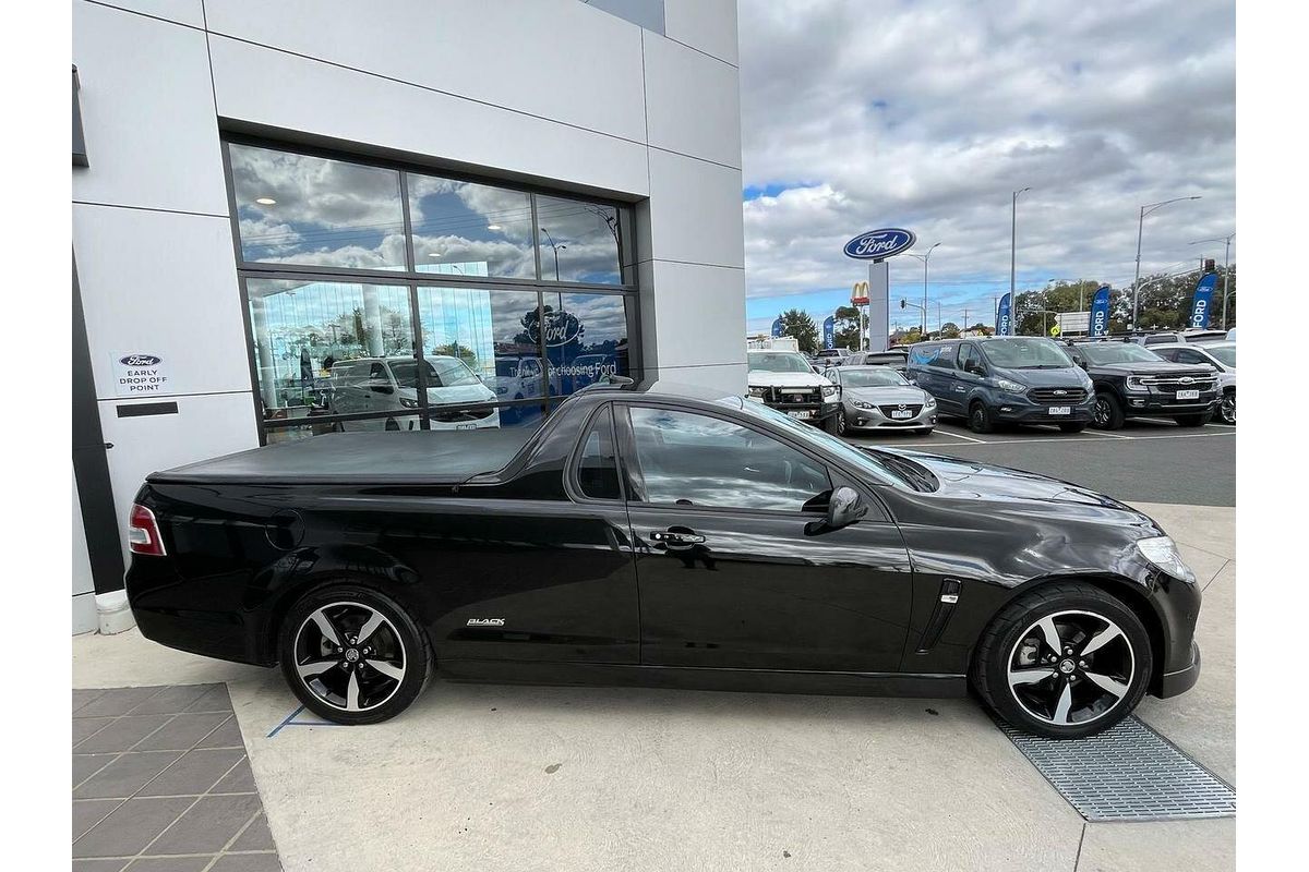 2016 Holden Ute SV6 Black VF Series II Rear Wheel Drive