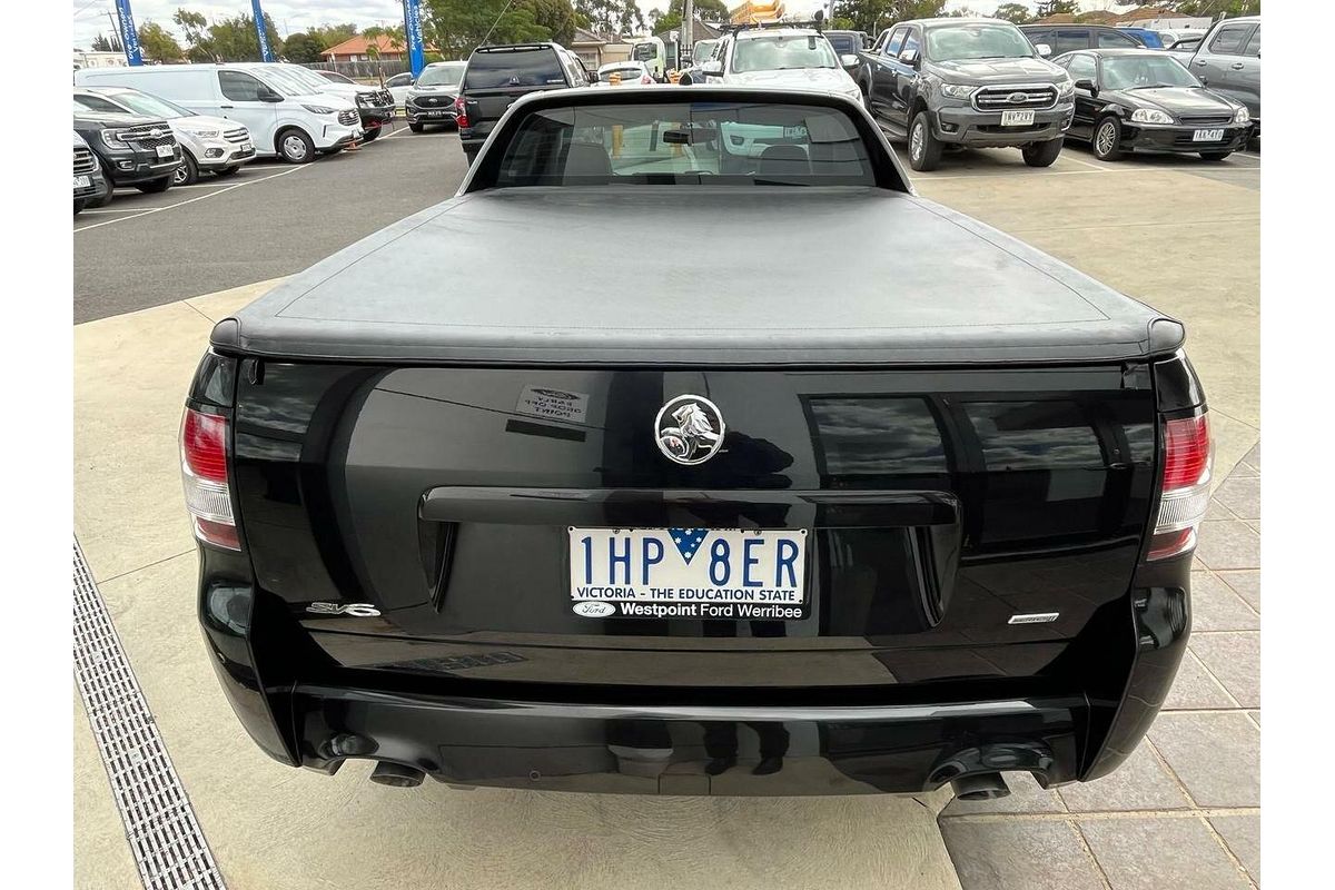 2016 Holden Ute SV6 Black VF Series II Rear Wheel Drive