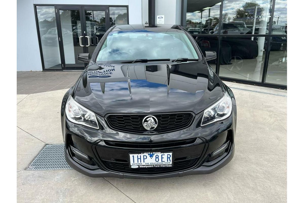2016 Holden Ute SV6 Black VF Series II Rear Wheel Drive