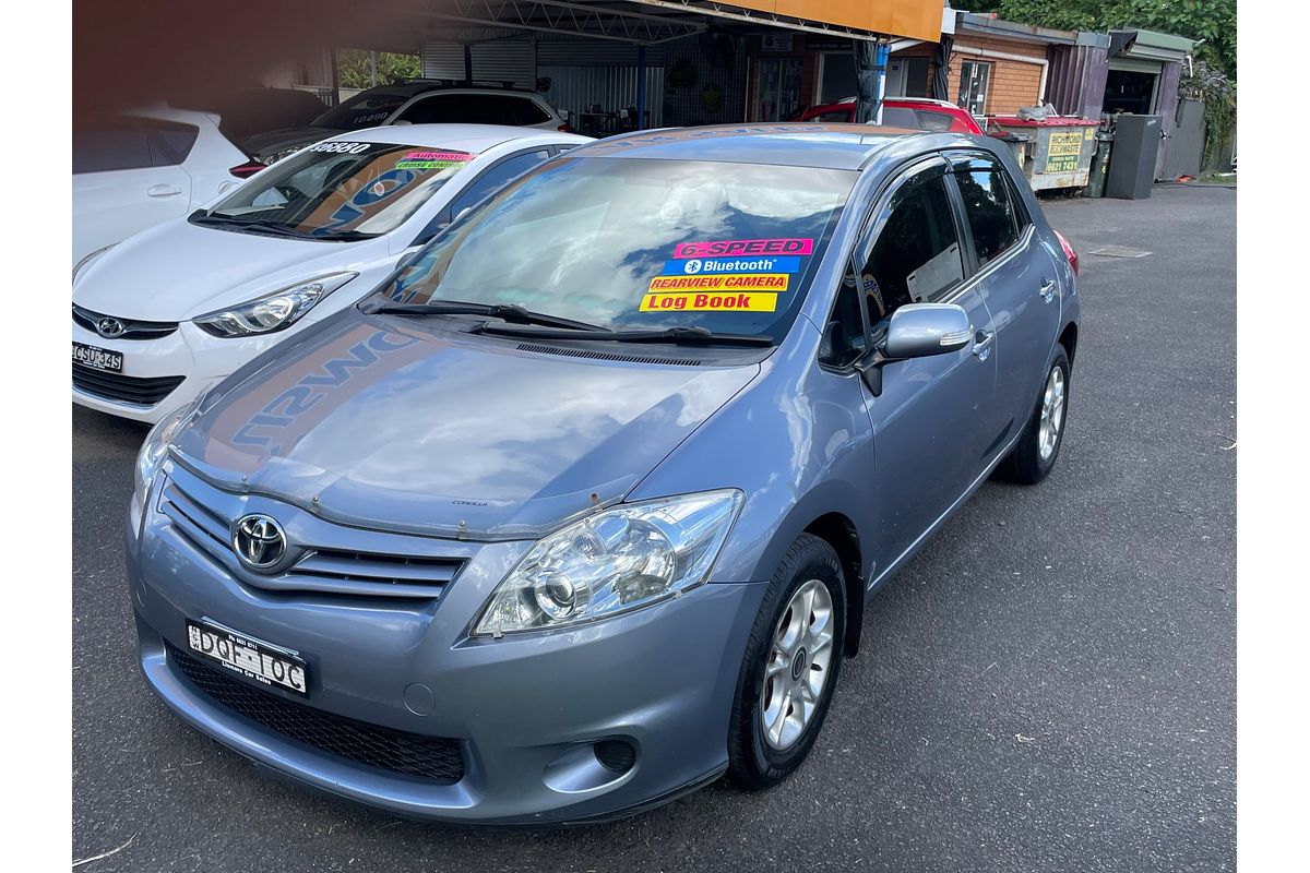 2009 Toyota Corolla Ascent ZRE152R