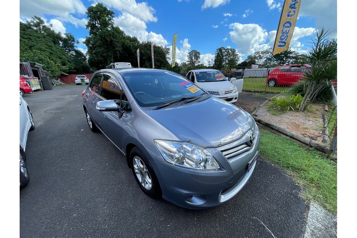 2009 Toyota Corolla Ascent ZRE152R