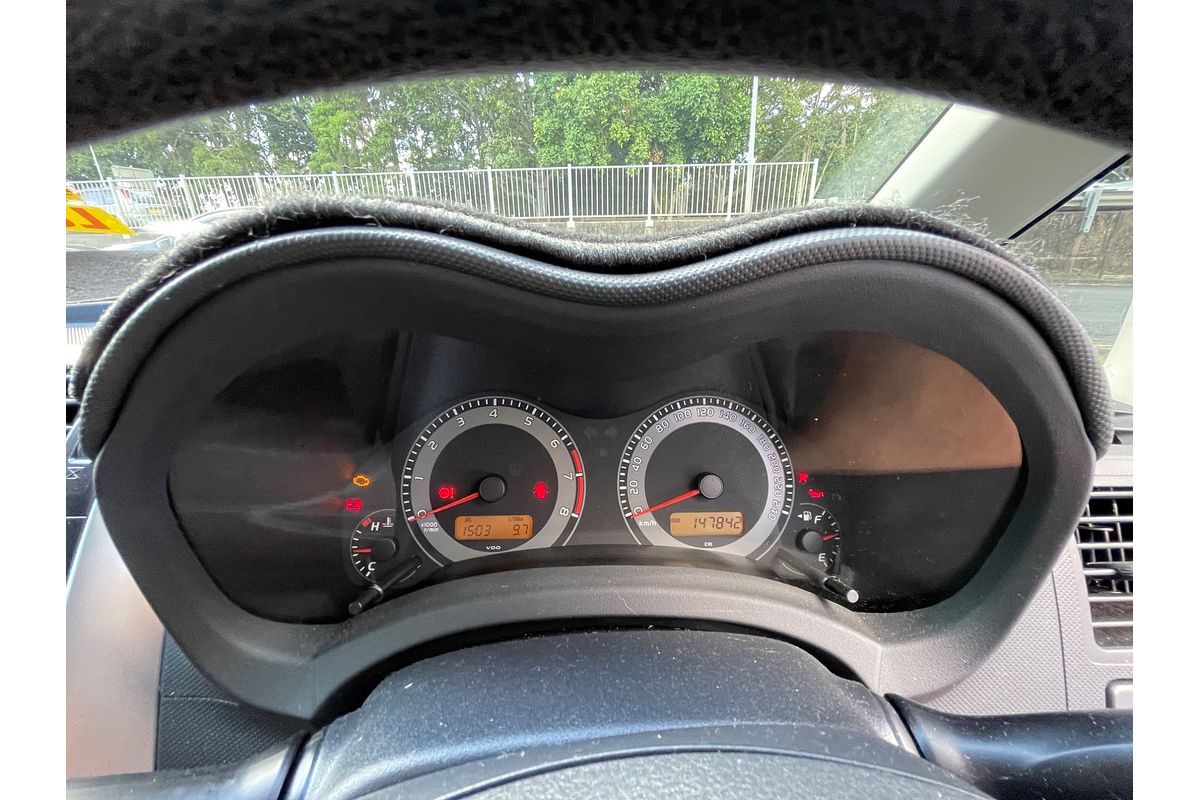 2009 Toyota Corolla Ascent ZRE152R