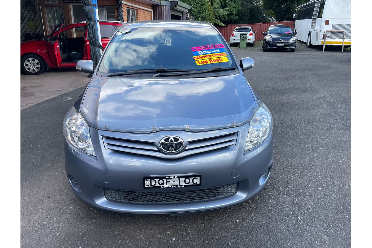 2009 Toyota Corolla Ascent ZRE152R