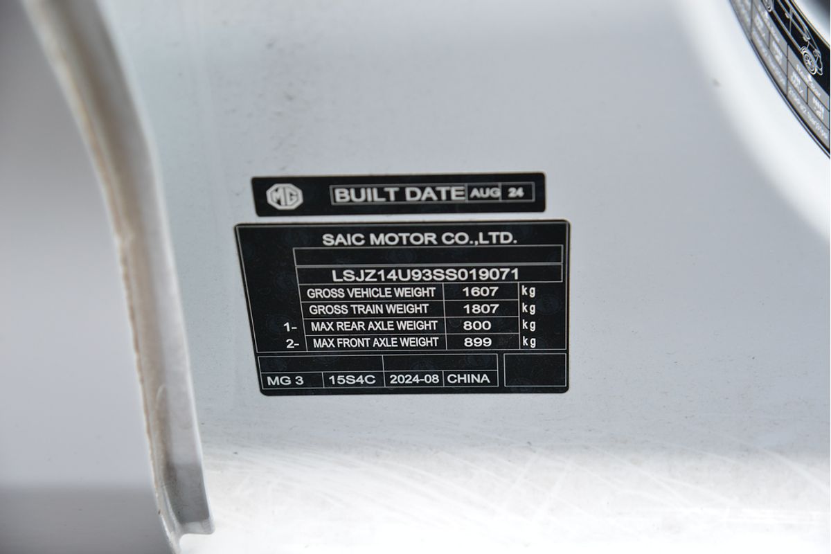 2024 MG MG3 Core